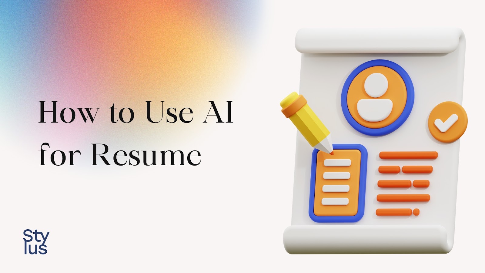 how to use ai for resume writing