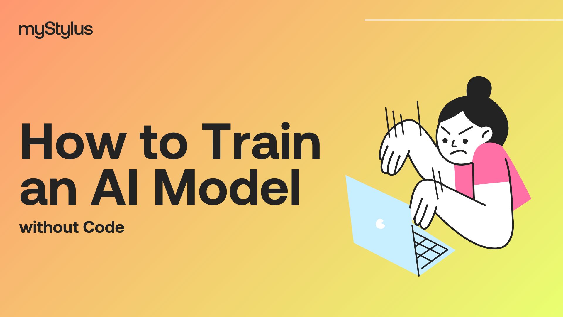 training an AI model