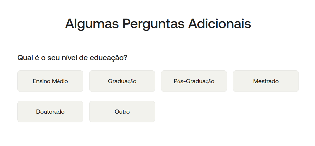 Personalize suas Preferências