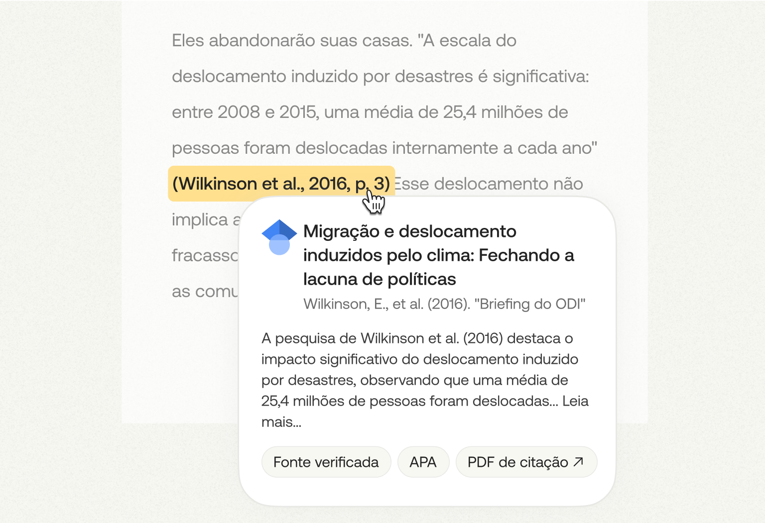 Citações diretas