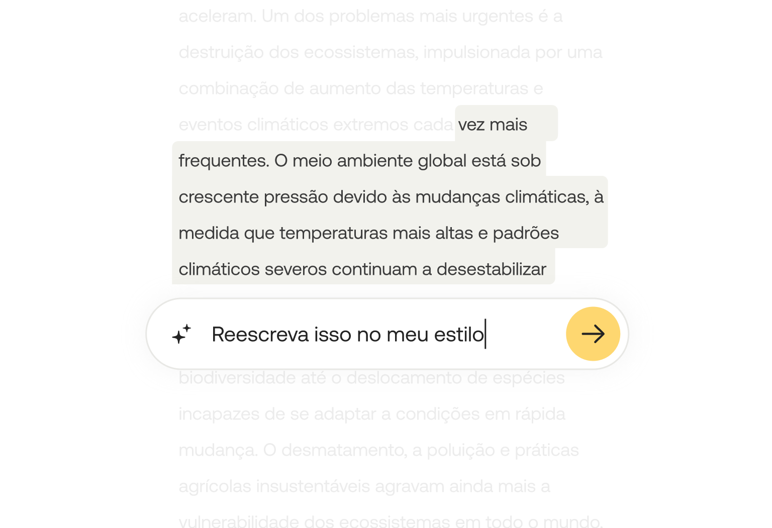 Edição inteligente personalizada