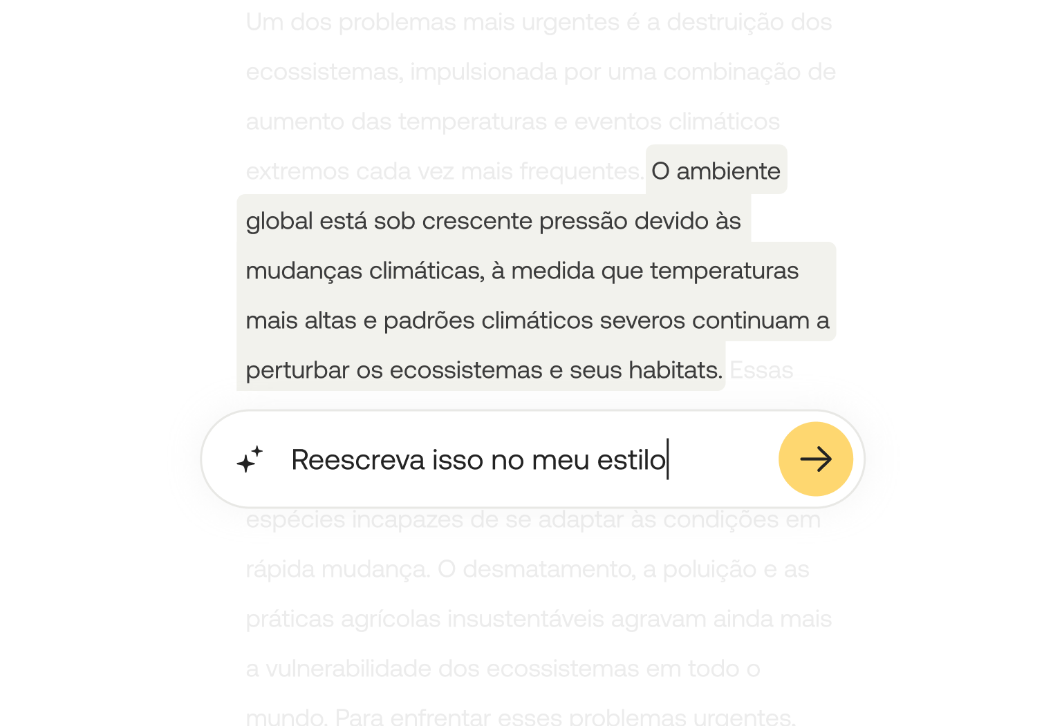 Edição inteligente personalizada