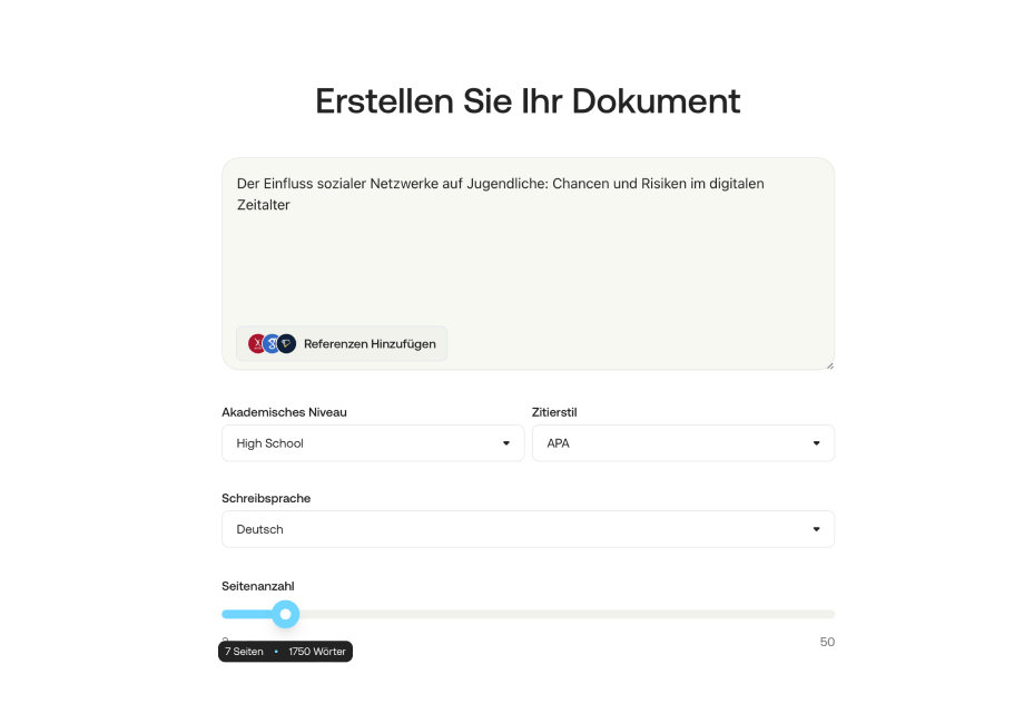 Schritt 1
